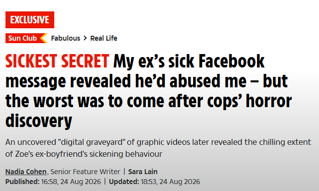 Sara Lain Front Page Story